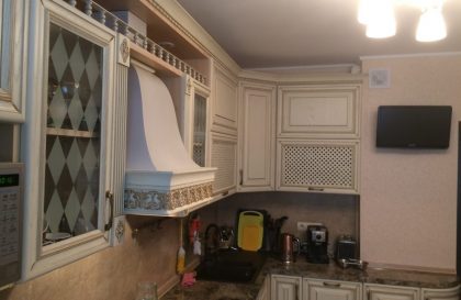 Кухня Буона Сера Новара с фасадами из Дуба
