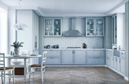 Кухня Леон с рамочными фасадами из МДФ