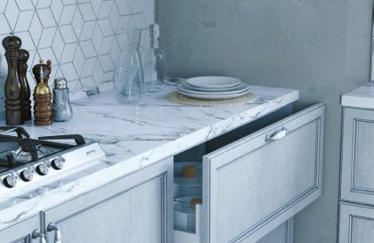 Кухня Леон с рамочными фасадами из МДФ