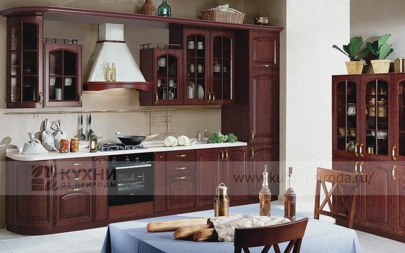 Кухня из массива дерева Buona Sera — купить на заказ в Москве недорого