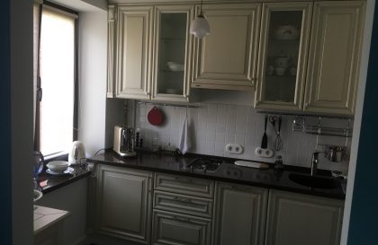 Кухня Новара с фасадами из массива ясеня
