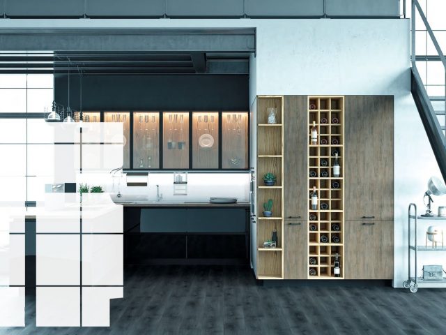 Кухня Loft Glass