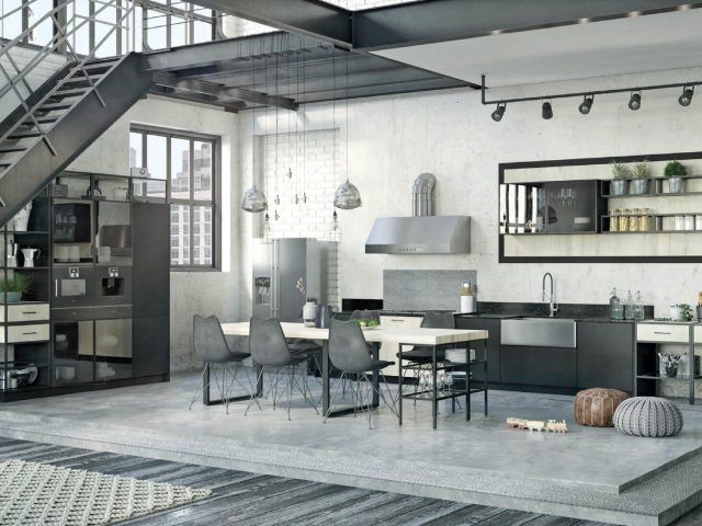 Кухня Loft Timber