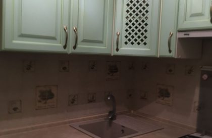 Угловая кухня ЗОВ Париж с фасадами из МДФ
