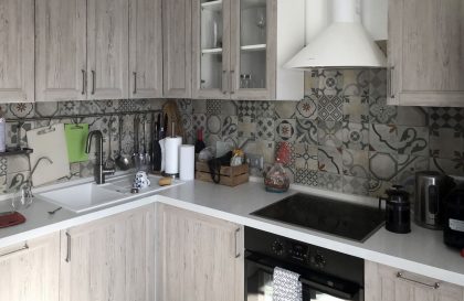 Угловая кухня Марсель из МДФ шпона