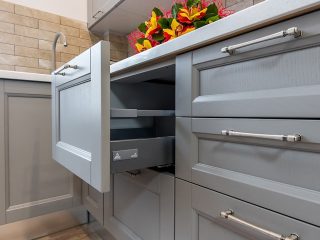 Кухня Пьемонт из массива ясеня