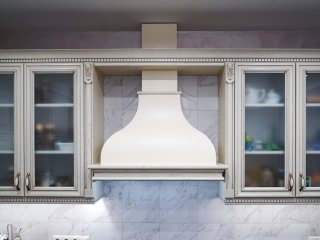 Белая кухня из дуба Белла