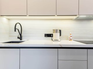 Серая кухня Россо супермат